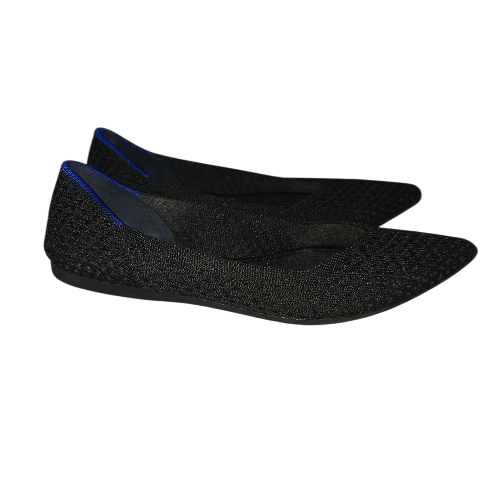 Rothys The Pointe Black Size W7